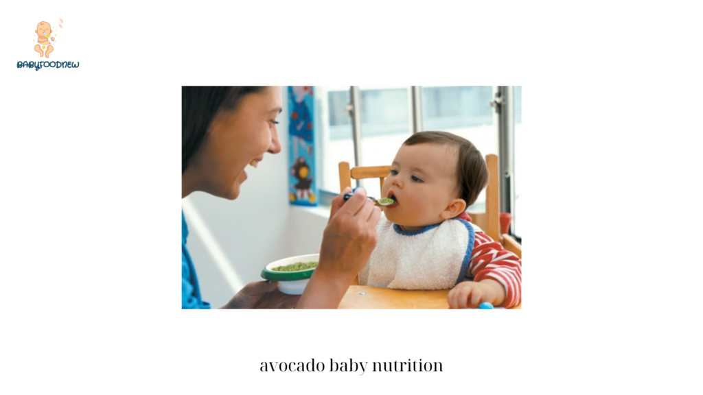 avocado baby nutrition