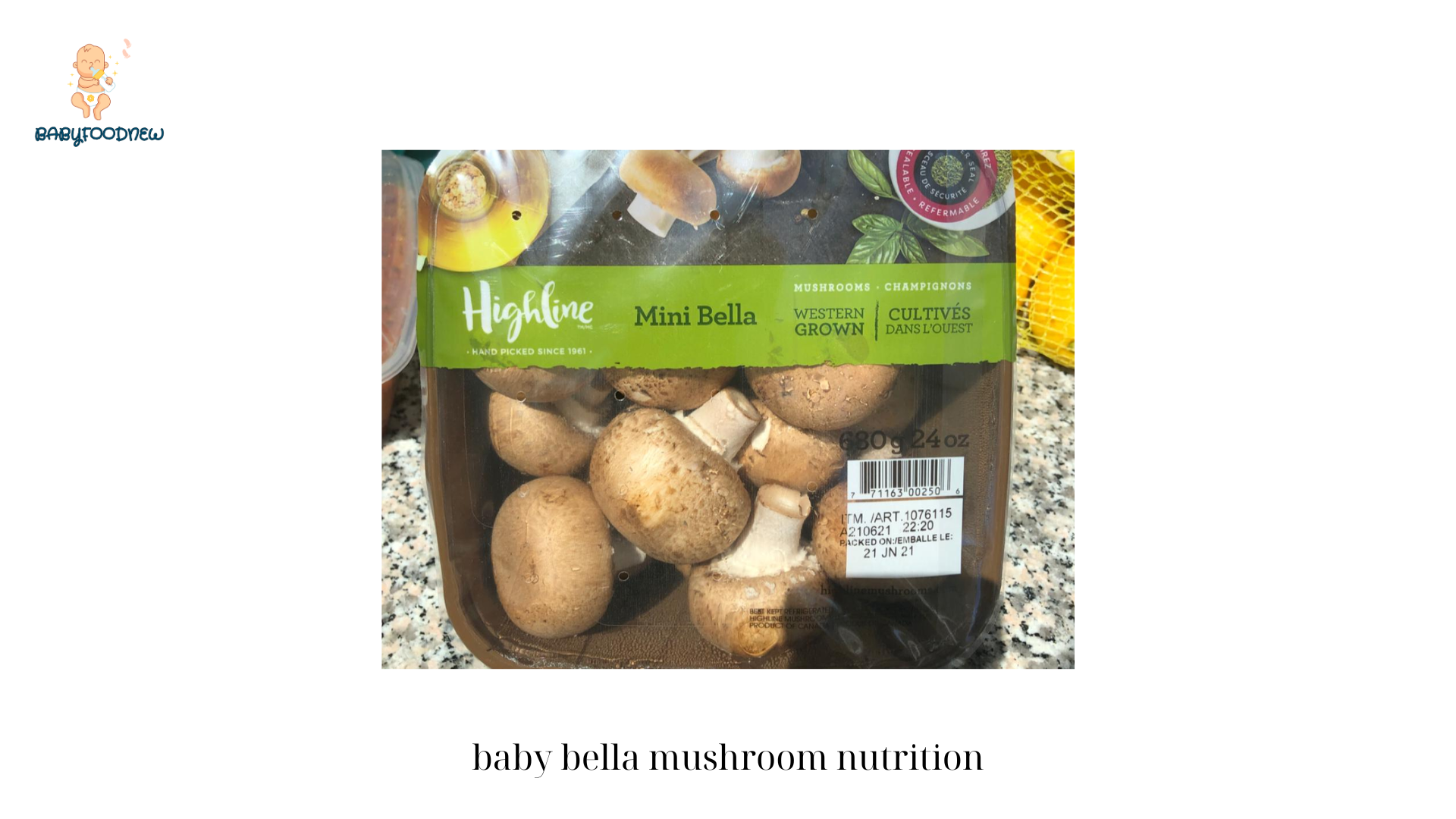 baby bella mushroom nutrition