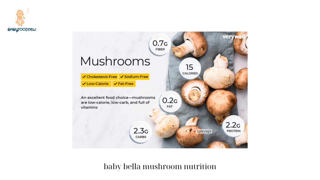 baby bella mushroom nutrition