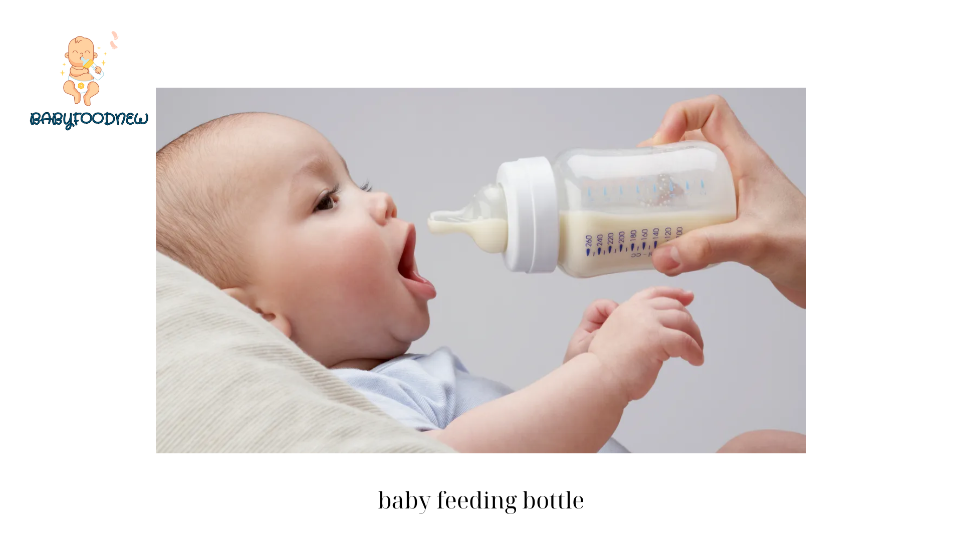 baby feeding bottle