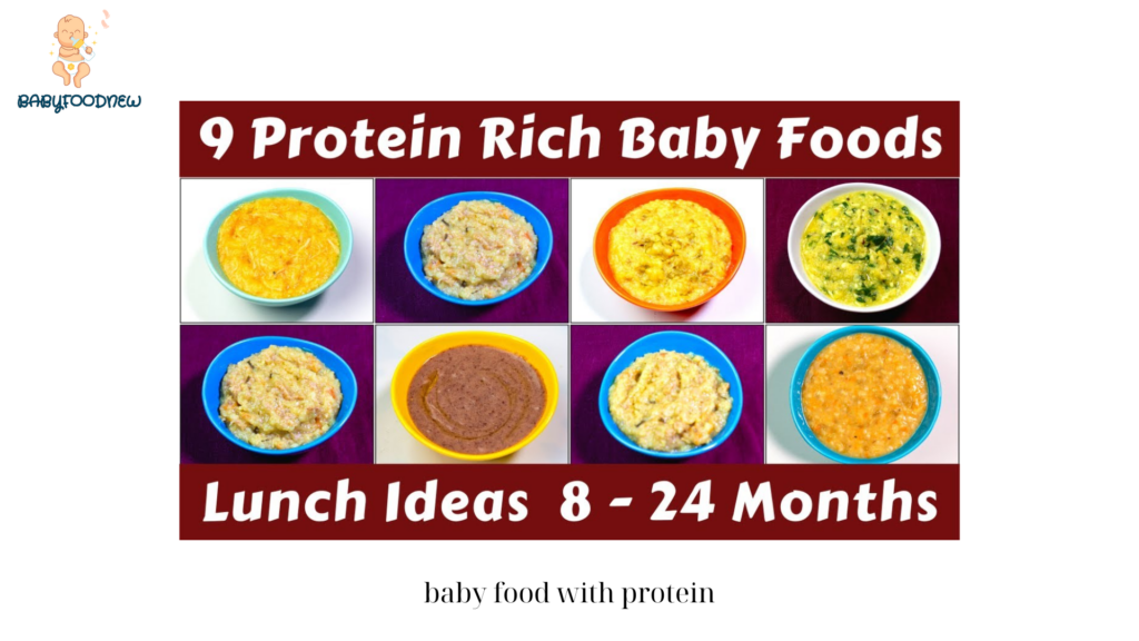 baby food with protein