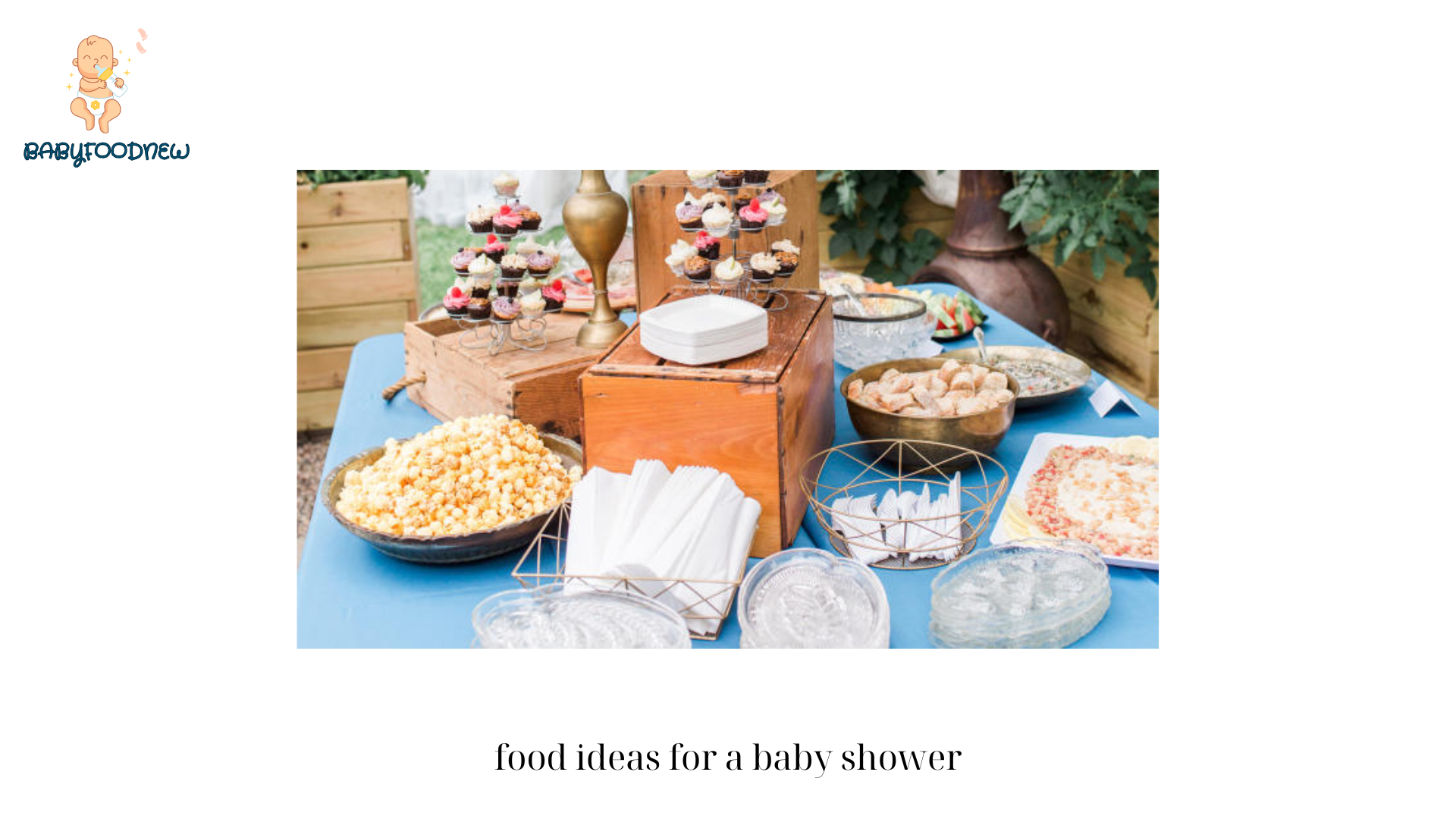 food ideas for a baby shower