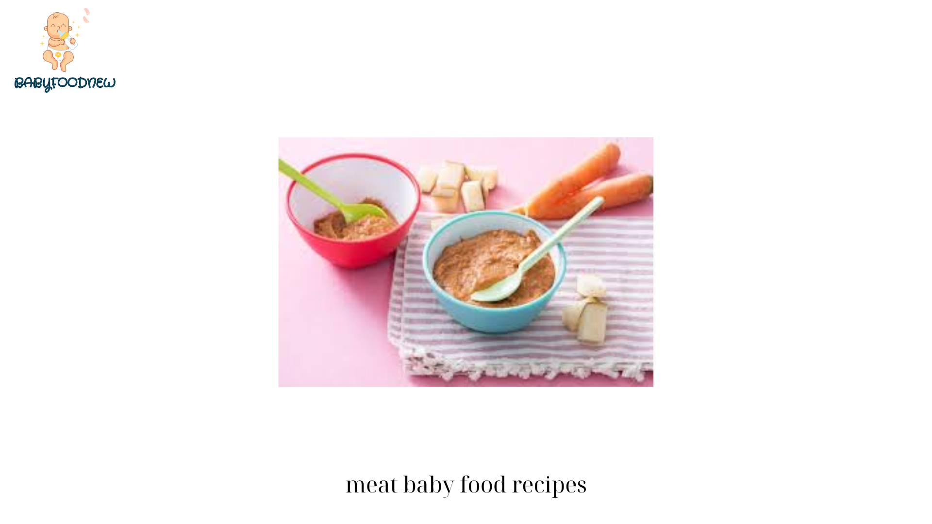 meat baby food recipes