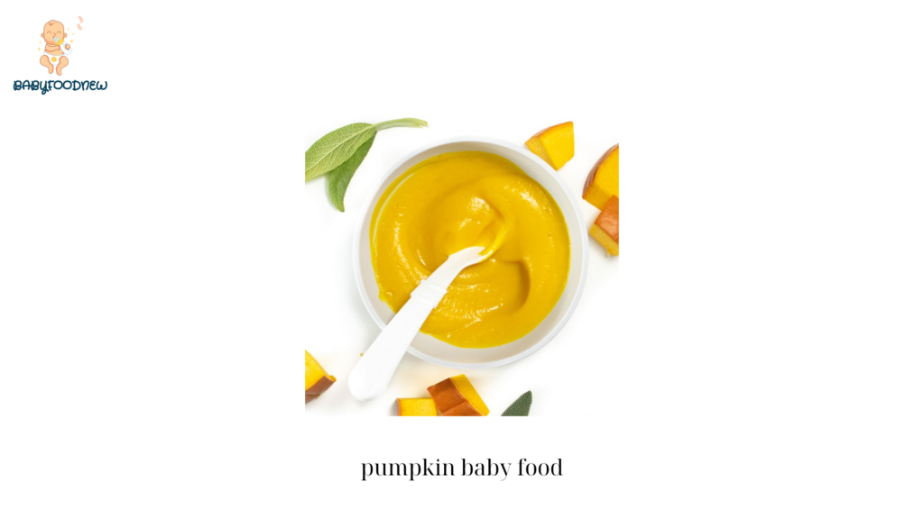 pumpkin baby food