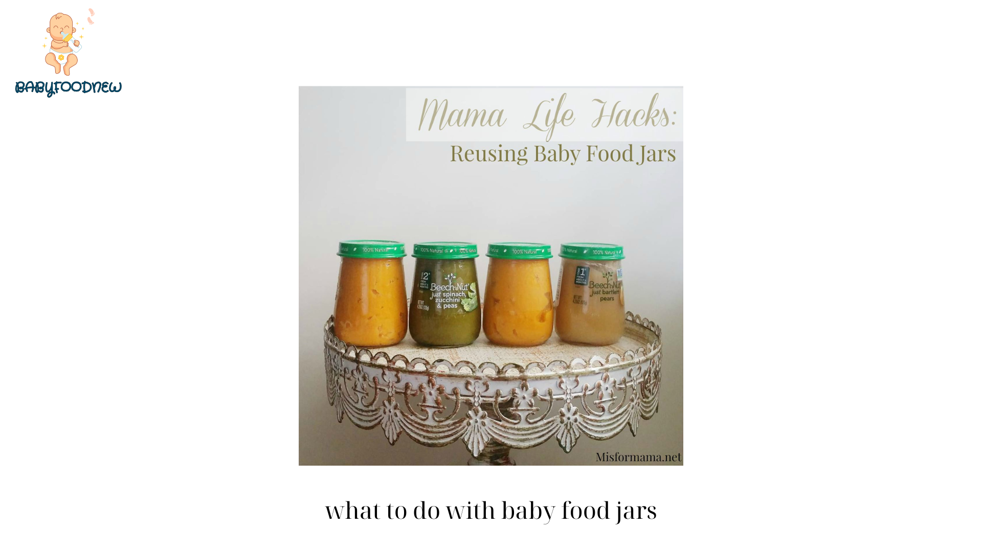 what to do with baby food jars