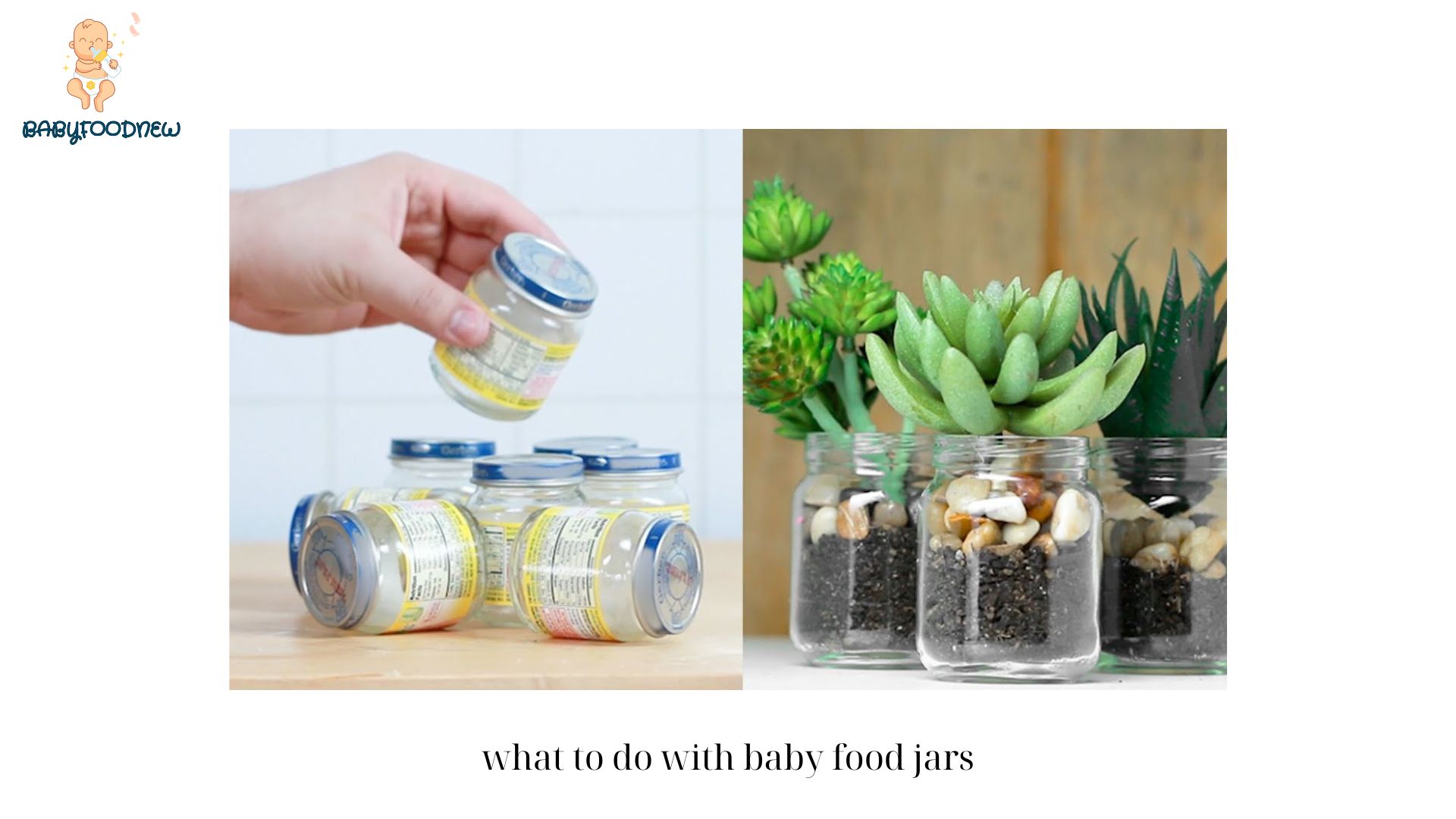 what to do with baby food jars