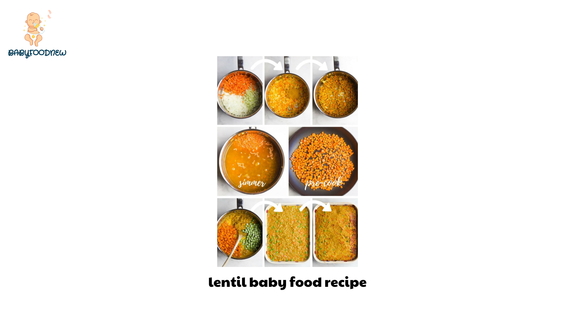 lentil baby food recipe